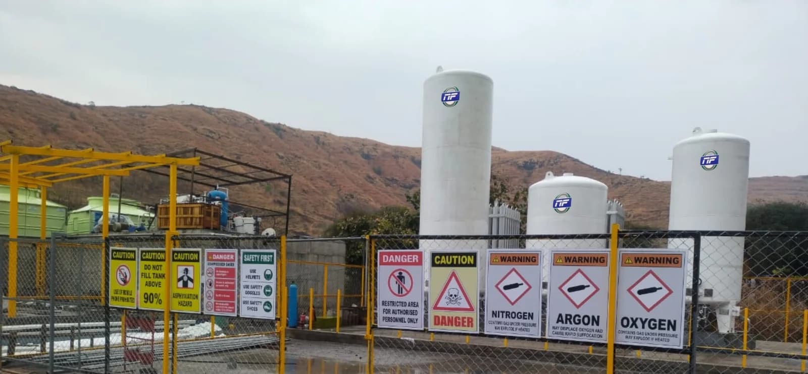 Cryogenic Tank Setup