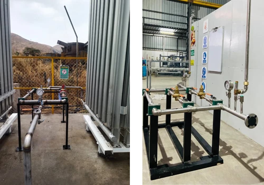 Pressure Reducing Skid background